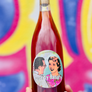 90% Blaufränkisch, 10% Cabernet Sauvignon Bergenland, Austria. Woman winemaker - Birgitte Pittnauer. All natural. Fresh hay and herbs. Salted watermelon. Strawberry sauce. Rhubarb zinger. Tomato leaf. Ruby red grapefruit ocean spray. Mineral backbone. Perfect lazy day park drinking.