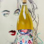 100% Orange Muscat Lodi, California. Woman winemaker - Cassidy Miller. All natural. Orange wine. Like laying in a secluded field with wild Jasmine blooming everywhere. Overripe tangerines splattered on top of warm gravel. Citrus blossoms. Perfect wine buddy!
