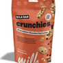 The Milk Bar decadence you love in a new and delicious bite-sized crunch. These Crunchies are full of rich brown butter flavor and sweet chocolate chips, baked to be perfectly snackable with pops of surprise crispy rice cereal for a satisfying crunch, anytime of day. You've never met a cookie like 'em.