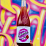 Gewurtztraminer, skin contact Pinot Gris, carbonic Montepulciano, and rose geranium. California. Woman winemakers - Andrea Jaramillo All natural. Chillable red. Pet-Nat (bubbles) Super Limited. Fizzy rose, citrus rind, grapefruit.