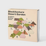 Box of Blockitecture Desert Garden architect building blocks on a white background