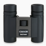Black Carson binoculars on a white background