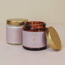 This soothing scent is the perfect mix of amber and sandalwood. Made with a genuine Amethyst crystal nested inside the candle, adding a little more meaning to your candle experience. Amethyst is known for its healing properties and brings a sense of growth and healing to those who keep it.