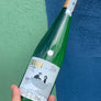 Hondarribi Zuri Basque, Spain.  Woman winemaker - Maria Hernandez. Hand picked + sustainably farmed. Bubbly lemon/lime. Crackling minerality. Spritzy + zippy like a wind up toy on your tongue. Lean + linear. Thirst quencher.