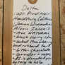 100% Pinot Noir. Healdsburg, California.  Woman winemaker - Alexis Iaconis. All natural. Black cherry cola. Baked strawberry and rhubarb tart. Butter chocolate. Lavender + roses. $1 is donated per bottle to help fight climate change.