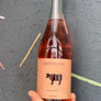 100% Pinot Noir Burgenland, Austria.  Woman winemaker - Angela Michlitz. All natural. Biodynamic. Just ever so slightly fizzy. Squeaky clean. Strong backbone. So vibrant is glows. Smattering of strawberries.