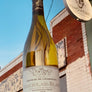 100% Chardonnay. Beaujolais, France. Woman winemaker - Kerrie de Boissieu All natural. Burgundy beauty. Almond butter on green apples. Lemon peel + licorice. Crispy apricots. Gravel + chalk. Turmeric spice. A creamy bath in the buff.