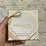 4 Piece Signature Collection in an ivory and metallic gold box. Woman Owned Eco Friendly.