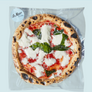 Naturally leavened, wood fired pizza re-imagined, packaged and frozen for your at-home enjoyment using all of the ingredients and techniques that you know and love. Cooks in your home oven in just 8-10 minutes.
