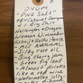 98% Cabernet Sauvignon 2% Big Salt Oregon/Washington.  Woman winemaker - Ksenija Kostic House. All natural. Silky rose oil. Bing cherry jam. Green fig leaf. Almost drinks like a red wine. Watermelon jolly rancher dipped in sea salt!