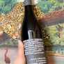 100% Negrette Fronton, France. Woman winemaker - Anne Arbeau. All natural. Unfiltered. Licorice, violets + black pepper. Semi carbonic. Oodles of freshness swirled with mega funkiness. Woodsy. Chillable red.