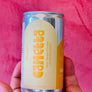 Xarello, Macabeo, Parellada. Cava, Spain. Woman winemaker - Laura Brousset. All natural. Canned cuteness. Delicate white and yellow flowers. Fleshy golden semi-dried apricots. White pepper. Silky pear rain. 1 1/2 glasses wine.
