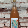 Chardonnay/Chenin/Gewürstraminer/Aligote American wine. Woman winemaker - Kate Norris. All natural. Orange wine. 3 weeks on skins. Strike gold! (orange). Eucalyptus air. Tangerine peels. Super limited! Orange you glad you bought this wine?!