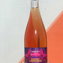 Emilia-Romagna Italy.  Woman winemaker - Coly Den Haan! All natural. Pét-Nat (bubbles). Like riding a pink pony bareback through a sparkling rosé lightning storm. Naked. Ruby red grapefruit zip. Dry cranberries. Oddly refreshing.