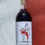 Merlot/Sangiovese Lazio, Italy. Woman winemaker - Clémentine Bouveron. All natural. Volcanic soil. Chillable red. Cherry toned like a fruit beefcake. Blueberry muffin nose with a salty kissing finish. Total chugger and a liter (bottle + a half!)