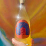Pansa Blanca/Muscat/Marina Penedes, Spain. Woman winemaker - Montse Carbo. All natural. Orange wine. Funky fresh. Lemon curd. Zesty sip. Crushed pineapple. Herb salt. Yellow flowers and peaches.