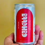 100% Tempranillo. Penedes, Spain.  Woman winemaker - Laura Brousset. All natural. Canned cuteness. Chillable red. power aromatics. Lightly toasted spice and everything nice. Freshly squeezed cherry juice. 1 1/2 glasses wine.