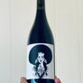 75% Syrah, 15% Grenache 10% Sangiovese. Santa Barbara, California. Woman vintner - Maria Soloranzo, Jessica Stolpman. All natural. Chillable red. The Patrona (boss) of the vineyard. Mint mocha. Plush and lush. Gentle cherry-plum.