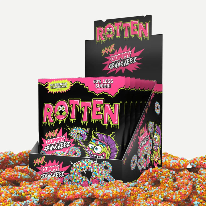 Rotten Sour Gummy Cruncheez
