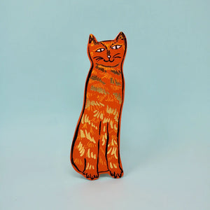 Ark Cat Bookmarks - Orange