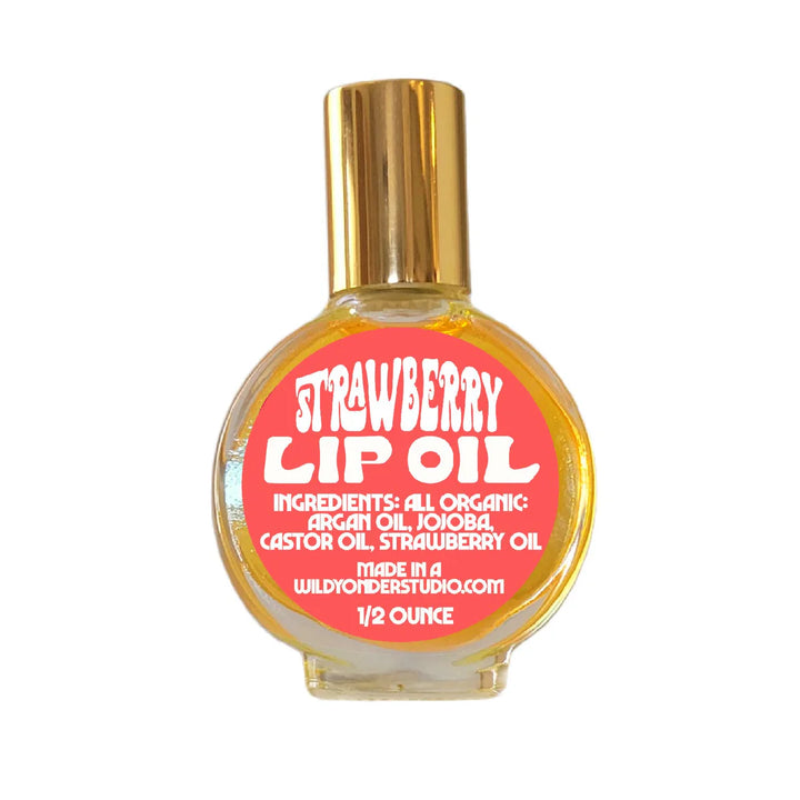 Wild Yonder Botanicals Strawberry Lip Oil