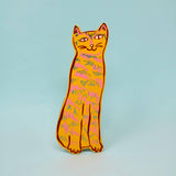 Ark Cat Bookmarks - Orange