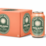 Can and box of Best Day Brewing Kolsch Style non-alcoholic beer on a white background