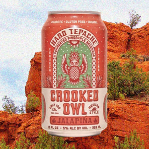 Crooked Owl Hard Tepache Jalapina 6 Pack