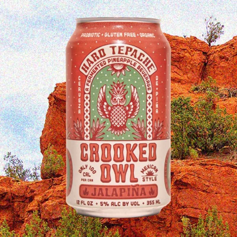 Crooked Owl Hard Tepache Jalapina 6 Pack