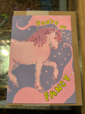 You're So Fancy Card