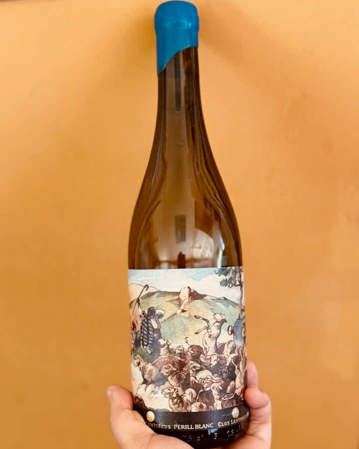 100% Xarel-Lo
Penedes, Spain.

Woman winemaker - Núria Avingo.
All natural.
Orange Wine.
15 weeks on skins and 6 months in clay amphora.
Crunchy Asian pear and crushed kumquats.
Oily and slick.
Fresh eucalyptus.
Clove smoke.
Tangerine tang.
Slightly funky with mega minerals.
Herbal sea spray.
Preserved lemons.