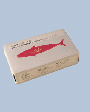 Maria Organic Mackerel Fillets in Organic Evoo