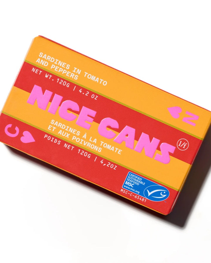 Nice Cans Sardines in Tomato and Peppers