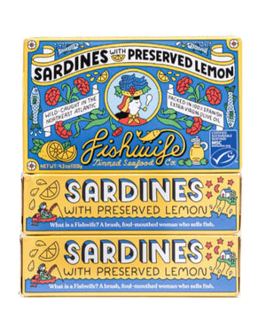 These sardines are wild-caught off the coast of Galicia, where the cold waters of the Atlantic mix with pure river water from the mountains, creating a perfect environment for harvesting delicious seafood.