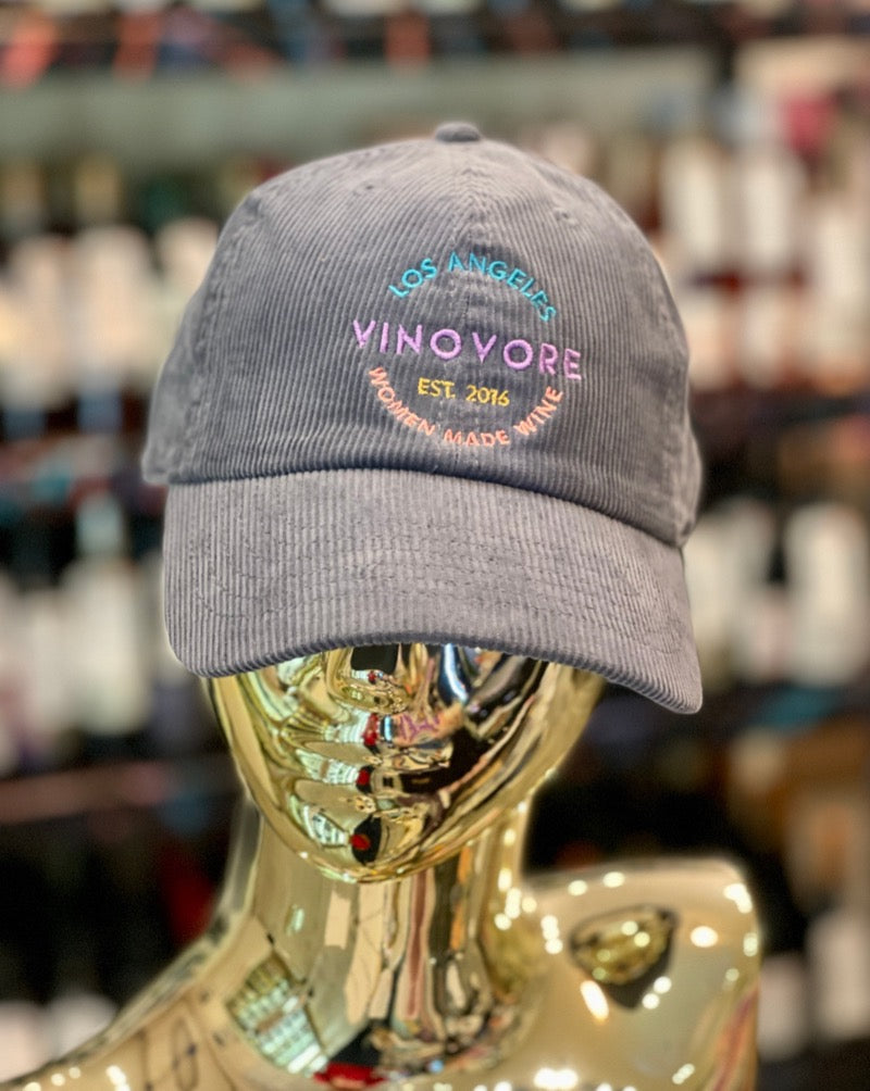 Vinovore Women Made Wine baseball cap. Adjustable. 