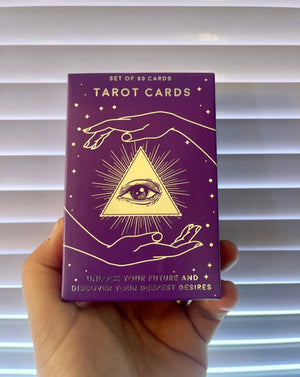 Purple Tarot Card Deck