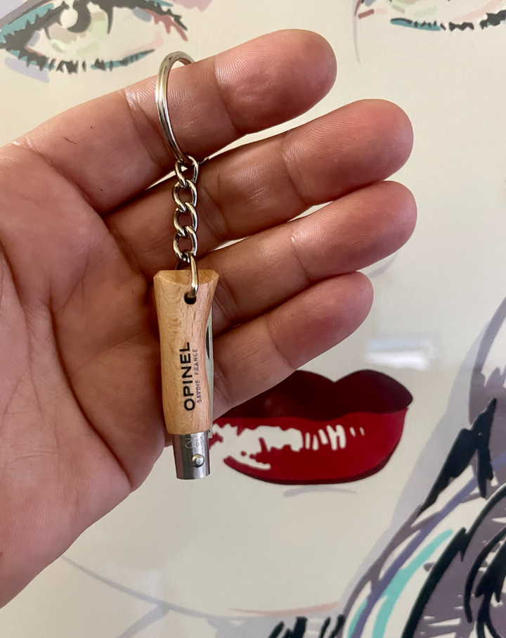 Opinel No.02 Tiny Folding Knife Keyring