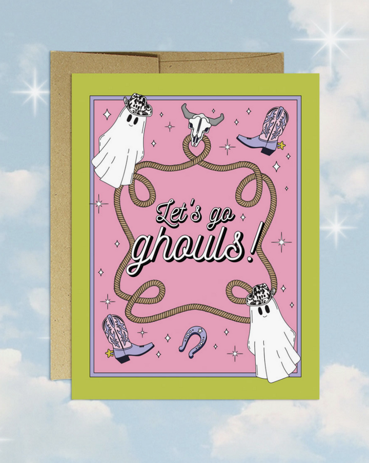 • Blank inside • A2 size: 4.25" x 5.5"  • Printed on matte white cardstock • Comes with kraft envelope, cellophane sleeve • Designed and printed in Canada