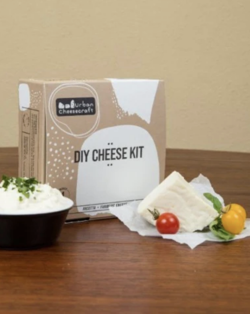 Mini Cheese Kit is the perfect starting point for beginners, kids and busy families. It is quick and fail proof so ideal for virtual and in person events. Makes 4 batches - 2 ricotta, 2 farmers' cheese.