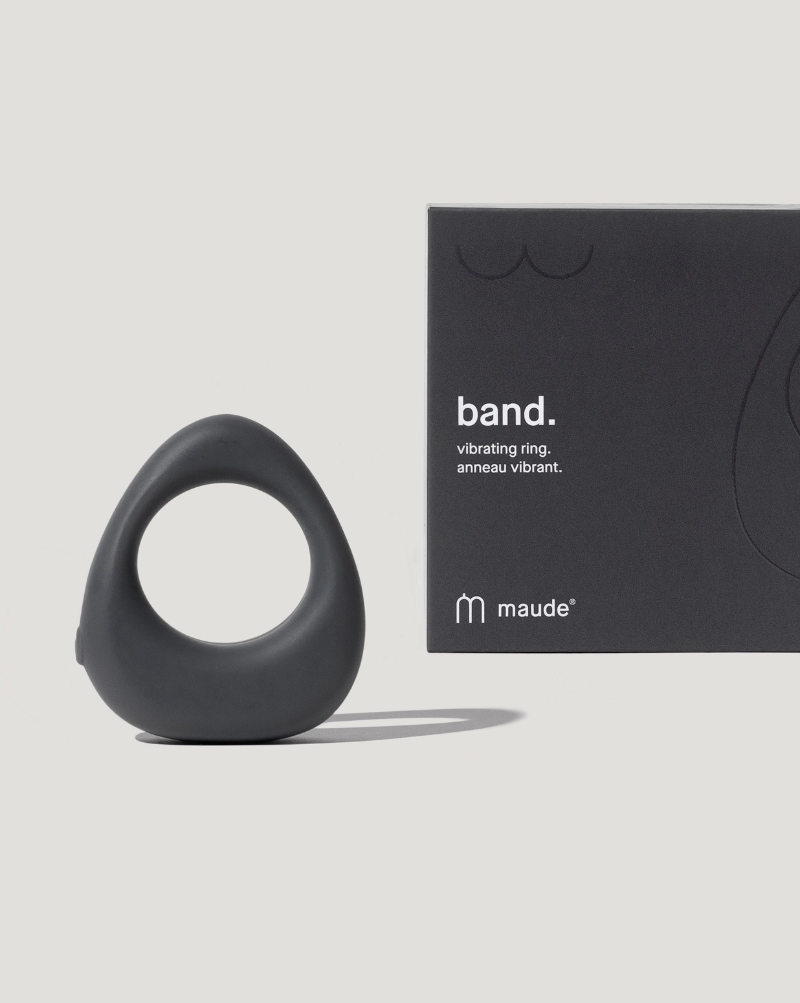 Maude Band Charcoal - Vibrating Ring VINOVORE Silver Lake Maude Band Charcoal - Vibrating Ring VINOVORE Silver Lake