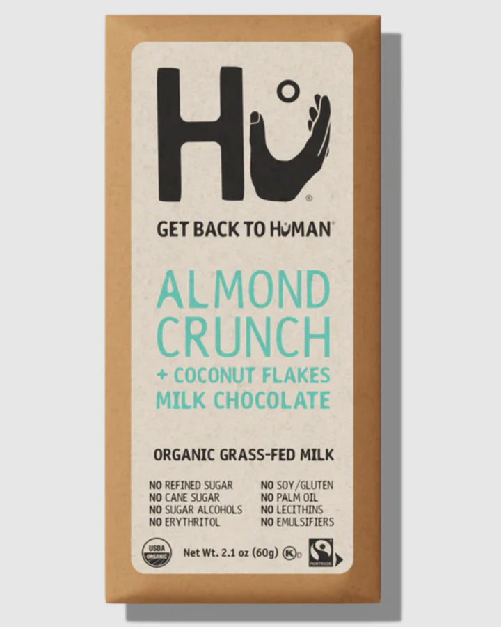 HU Almond Crunch Coconut Chocolate Bar