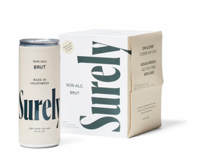 Surely Sparkling Brut Non-Alcoholic Single Cans
