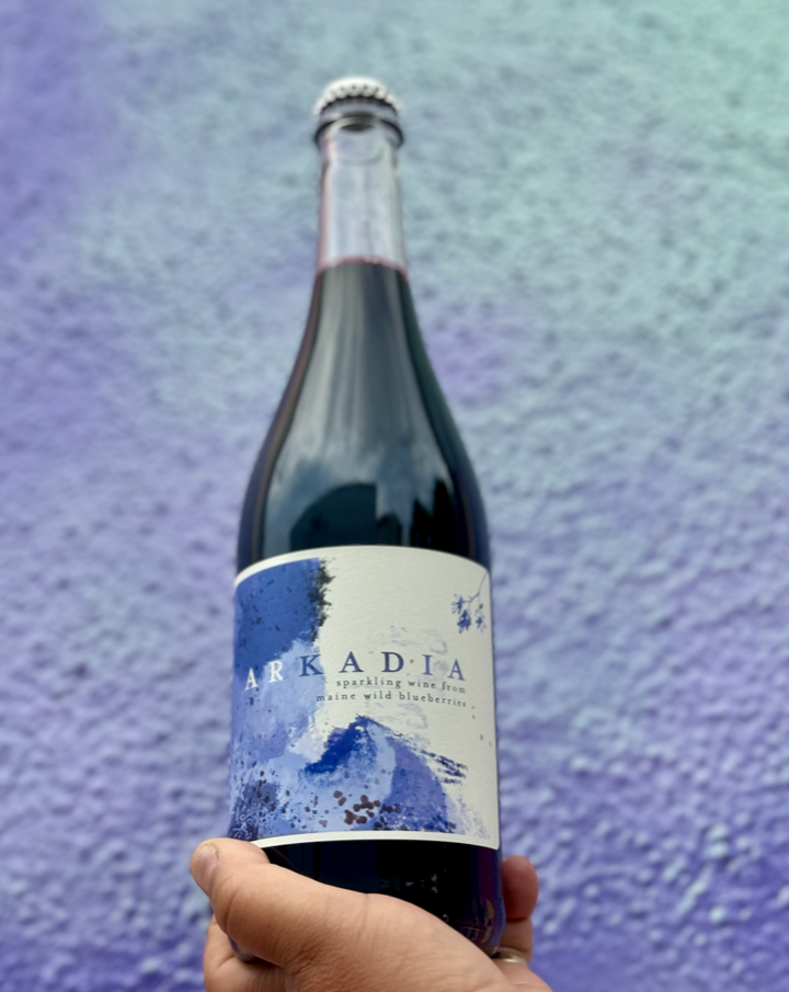 RAS Arkadia Sparkling Blueberry Wine