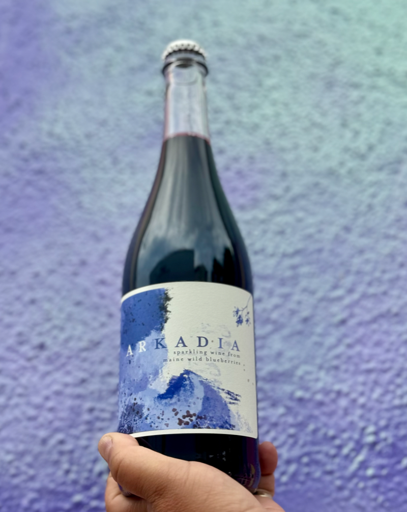 RAS Arkadia Sparkling Blueberry Wine