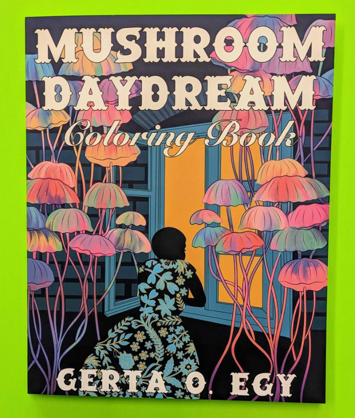 Mushroom Daydream Coloring Book