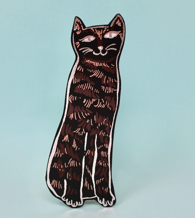 Ark Cat Bookmarks - Black