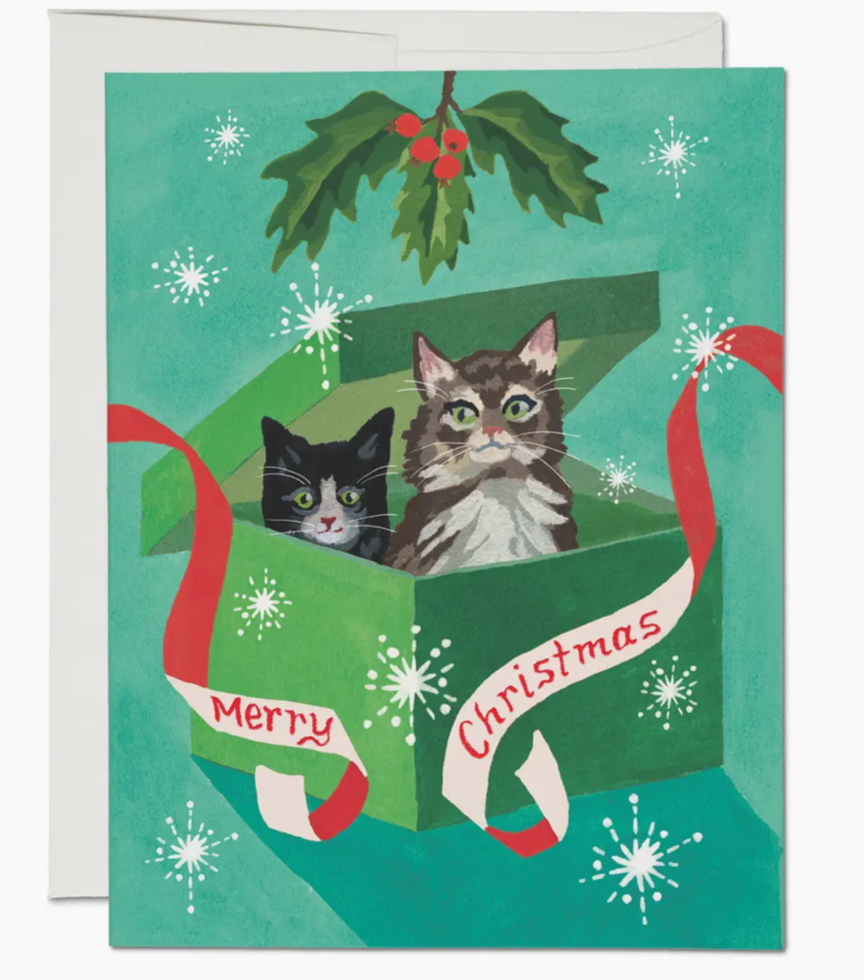 Merry Meowy Christmas Card