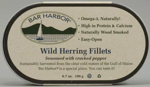 Bay Harbor Wild Herring Fillets with Cracked Pepper