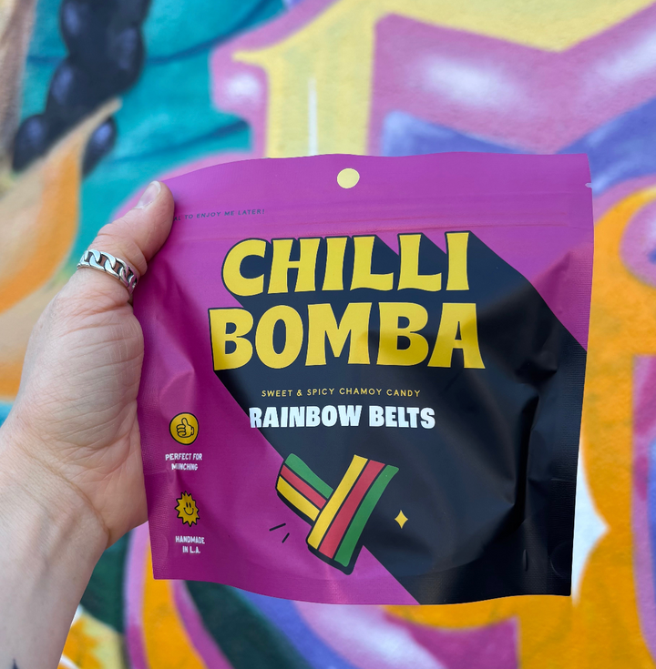 Chili Bomba Chamoy Rainbow Belts