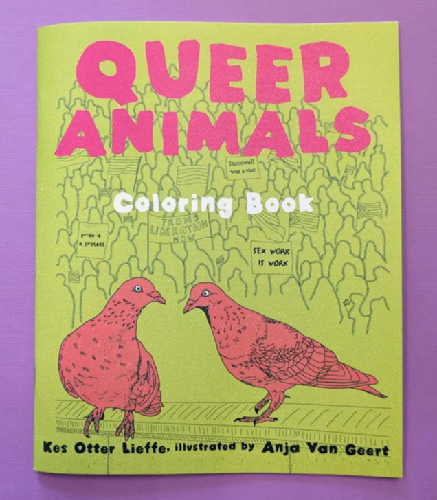 Queer Animals Coloring Book